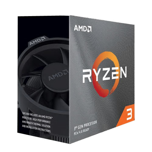 AMD 100-100000284BOX [Ryzen 3 3100 (4コア/8スレッド、3.6GHz、TDP65W、AM4)BOX with Wraith Stealth cooler]