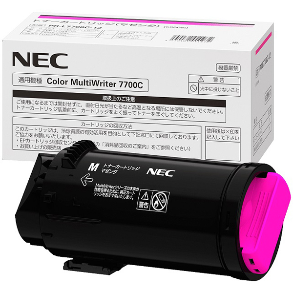 NEC トナーカートリッジ マゼンタ PR-L600F-12 1個