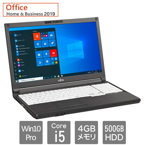 富士通 バリュー LIFEBOOK FMVA82043P [LIFEBOOK A5510/DX (Core i5 4GB HDD500GB SM 15.6HD Win10Pro64 H&B2019)]