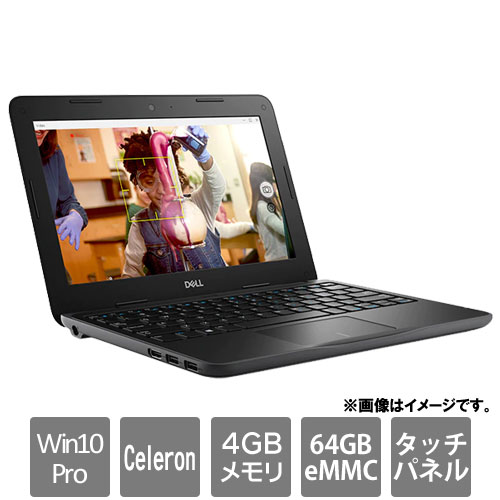 NBLA081-401N1 [Latitude 3190 2in1 (Celeron N4120 4GB eMMC64GB Win10Pro64 11.6HDタッチ 1Y)]