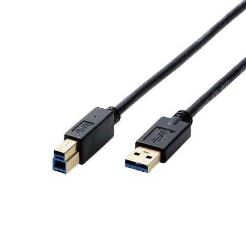 エレコム DH-AB3N05BK [USB3.0ケーブル/A-Bタイプ/0.5m/ブラック]