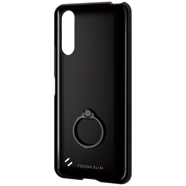 エレコム PM-X202TSRBK [Xperia 10 II/TOUGH SLIMケース/リング付/ブラック]