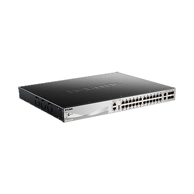 D-Link DGS-3130 DGS-3130-30PS/A1 [30ポートギガビットL2+スイッチ、PoE+対応]