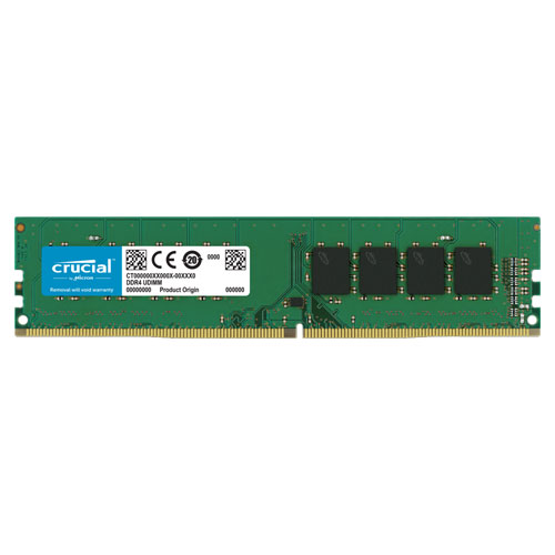 クルーシャル CT32G4DFD832A [32GB DDR4 3200 MT/s (PC4-25600) CL22 DR x8 Unbuffered DIMM 288pin]