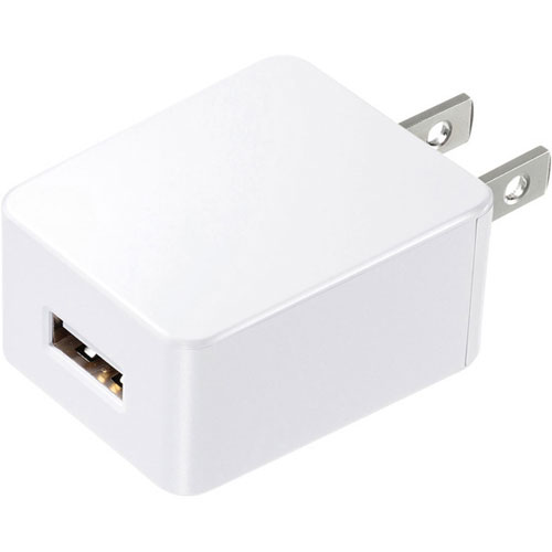 サンワサプライ ACA-IP52W [USB充電器(2A・高耐久タイプ・ホワイト)]