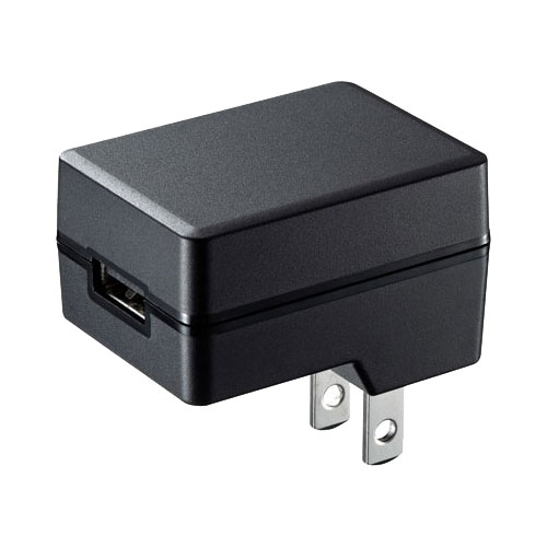 サンワサプライ ACA-IP56BK [USB充電器(2A・高耐久タイプ)]