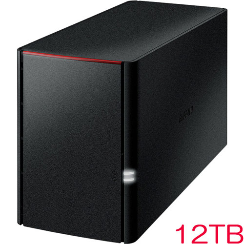 バッファロー LinkStation LS220D1202G [リンクステーション LS220DG ネットワークHDD 2ベイ 12TB]