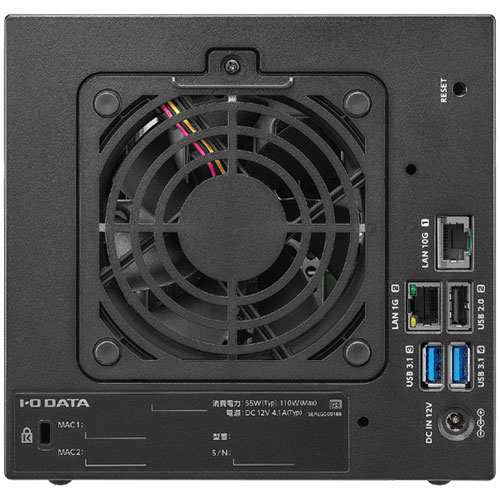 美品動作確認済]IO DATA HDL4-XA4 10GbE NAS HDD付 studioarabiya.com