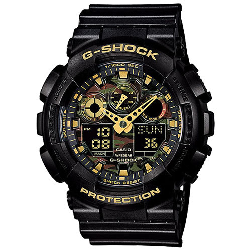 カシオ G-SHOCK GA-100CF-1A9JF