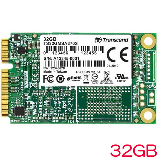 færdig leje replika e-TREND｜トランセンド TS32GMSA370S [32GB SSD MSA370 mSATA SATA-III DDR3 DRAMキャッシュ  MLC]