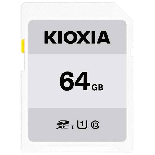 KIOXIA EXCERIA BASIC KSDB-A064G [UHS-I対応 Class10 SDXCメモリカード 64GB]