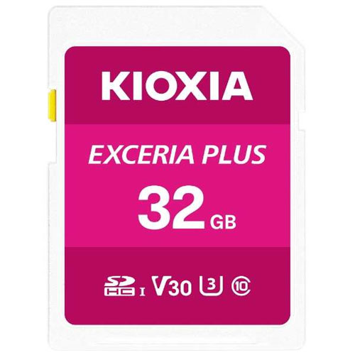 KIOXIA EXCERIA PLUS KSDH-A032G [UHS-I対応 Class10 SDHCメモリカード 32GB]