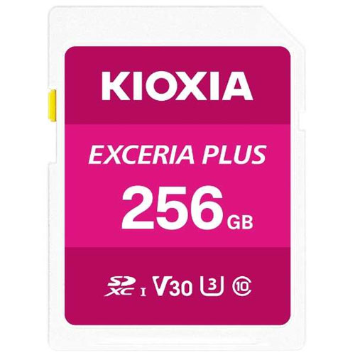 KIOXIA EXCERIA PLUS KSDH-A256G [UHS-I対応 Class10 SDXCメモリカード 256GB]