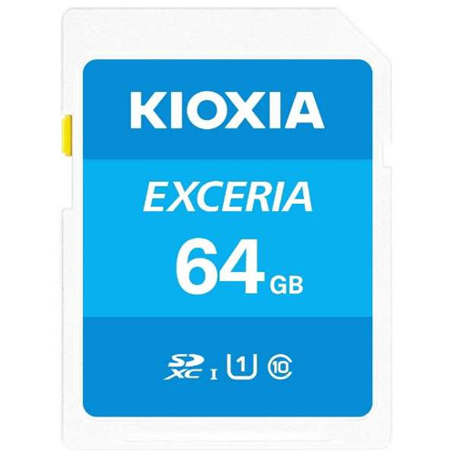 KIOXIA EXCERIA KSDU-A064G [UHS-I対応 Class10 SDXCメモリカード 64GB]
