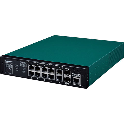 パナソニックEWネットワークス PN260893D [PoEスイッチ GA-MLD8TPoE+]