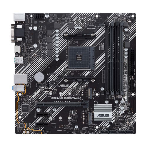 ASUS PRIME B550M-K [マザーボード AMD B550/Socket AM4/DDR4/mATX]