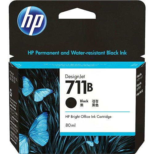 HP 3WX01A [HP711Bインクカートリッジ ブラック80ml]