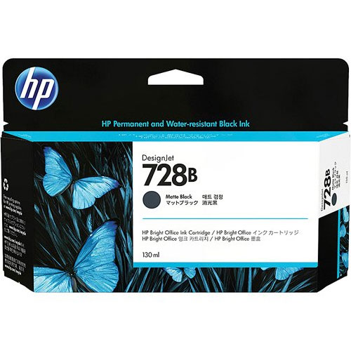 HP 3WX26A [HP728Bインクカートリッジ ブラック130ml]