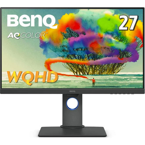 BenQ LCD PD2705Q [27型モニター WQHD/IPS/sRGB100%/高さ調整・回転]