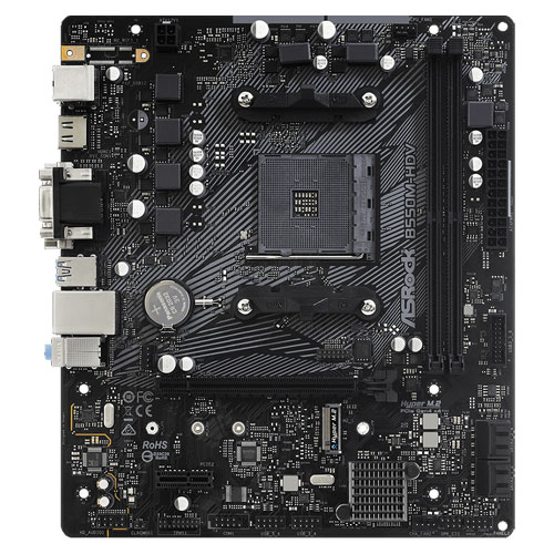 ASRock B550M-HDV [マザーボード AMD B550/Socket AM4/DDR4/Micro ATX]