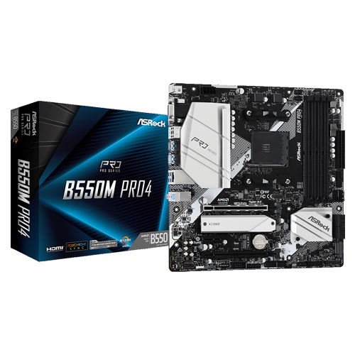 e-TREND｜ASRock B550M Pro4 [マザーボード AMD B550/Socket AM4/DDR4 ...