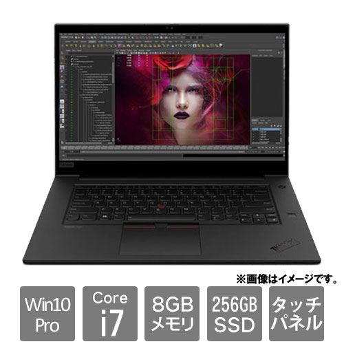 レノボ・ジャパン Mobile Workstation P 20TJ001LJP [ThinkPad P1 (Core i7 8GB SSD256GB Win10Pro64 15.6FHD)]