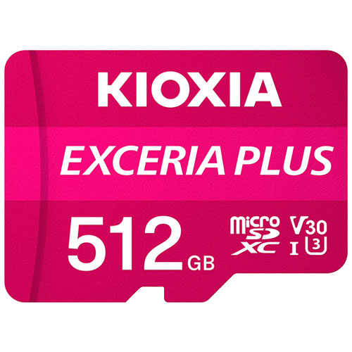 EXCERIA PLUS KMUH-A512G [UHS-I対応 Class10 microSDXCメモリカード 512GB]