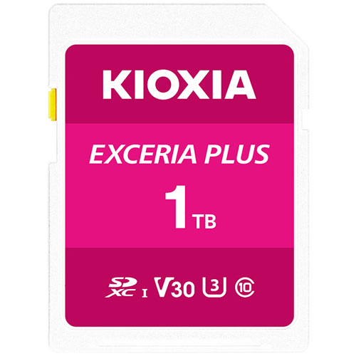 KIOXIA EXCERIA PLUS KSDH-A001T [UHS-I対応 Class10 SDXCメモリカード 1TB]