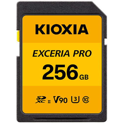 KIOXIA EXCERIA PRO KSDXU-A256G [SDXC UHS-II メモリカード 256GB]