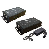 ジョブル XE10-110 kit A [PoE+対応IP長距離同軸伝送送受信器]
