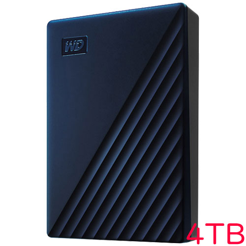 WDBA2F0040BBL-JESE [My Passport for Mac 4TB ブルー]