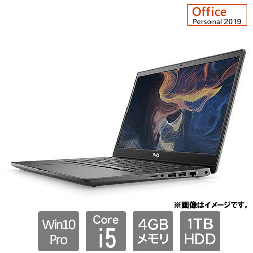 Dell NBLA085-501P91 [Latitude 3410 (Core i5 4GB HDD1TB 14HD Win10P Personal2019 1Y)]