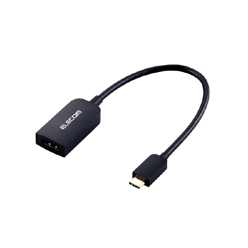 エレコム AD-CHDMIQBK2 [USB Type-C映像変換アダプタ/HDMI/60Hz/ブラック]
