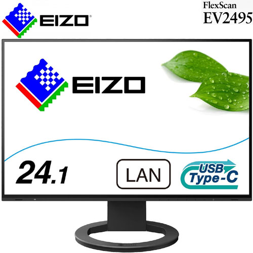 ナナオ（EIZO） FlexScan EV2495-BK [24.1型カラー液晶モニター EV2495 ブラック]