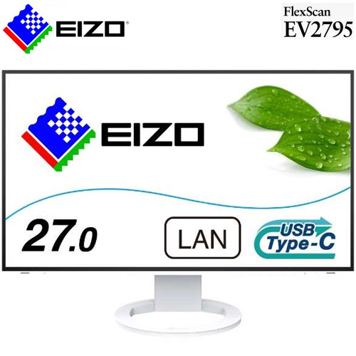 ナナオ（EIZO） FlexScan EV2795-WT [27.0型カラー液晶モニター EV2795 ホワイト]