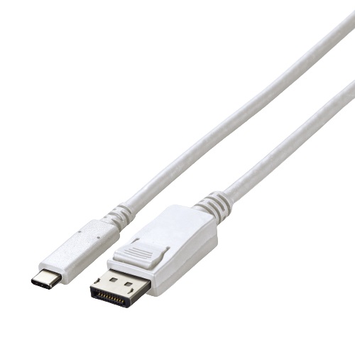 CP200-WT [USB-C - DisplayPort変換ケーブル (2m) ホワイト]