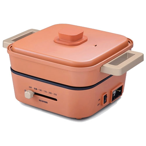 e-TREND｜アイリスオーヤマ IGU-P3-D [グリル鍋 3枚プレート]