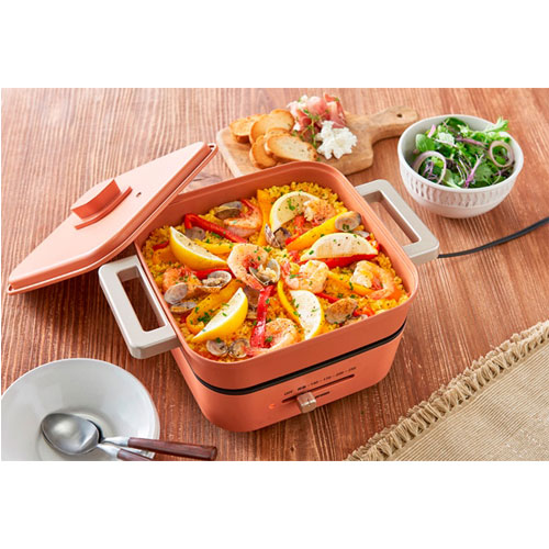 e-TREND｜アイリスオーヤマ IGU-P3-D [グリル鍋 3枚プレート]