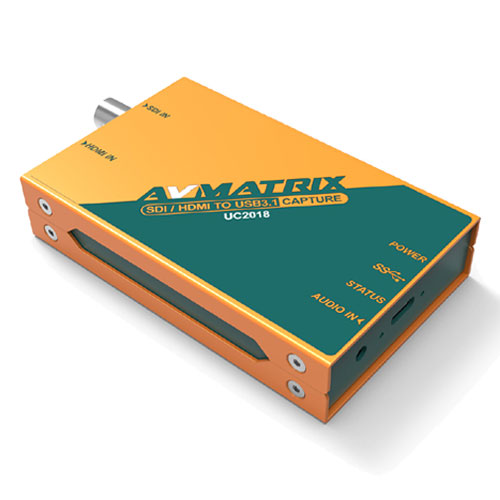 エーディテクノ AVMATRIX UC2018 [SDI/HDMI to USBビデオキャプチャー]