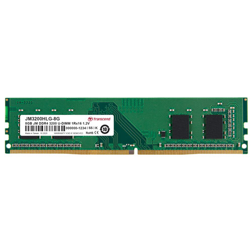 したメモリ バッファロー PC4−2666対応 288ピン DDR4 SDRAM U−DIMM 8GB MV−D4U2666−S8G 1枚
