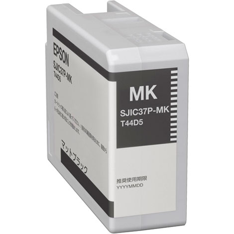 エプソン SJIC37P-MK [CW-C6020/C6520シリーズ用 インク(ブラック/マットインク)]