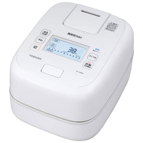 e-TREND｜東芝 備長炭かまど本羽釜 RC-10ZWP(W) [真空圧力IH炊飯器]