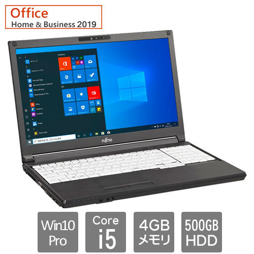 富士通 バリュー LIFEBOOK FMVA84043P [LIFEBOOK A5510/EX (Core i5 4GB HDD500GB Win10Pro64 15.6HD H&B2019 SM)]