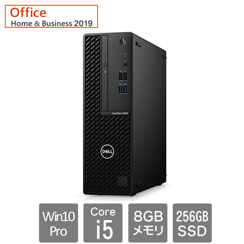 Dell DTOP083-006H1 [OptiPlex3080SFF(Core i5 8GB SSD256GB Win10Pro64 SM H&B2019 1Y)]