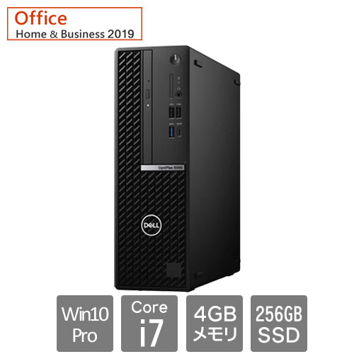 Dell DTOP073-F41H93 [OptiPlex5080SFF(Core i7 4GB SSD256GB Win10Pro64 DVD+/-RW H&B2019 3Y)]