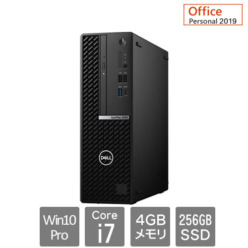 DTOP073-F41P93 [OptiPlex5080SFF(Core i7 4GB SSD256GB Win10Pro64 DVD+/-RW Personal2019 3Y)]