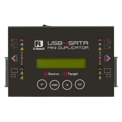 U-Reach Japan ポータブル HQ200H [1:1 USB/SATAデュプリケータ HQ200]