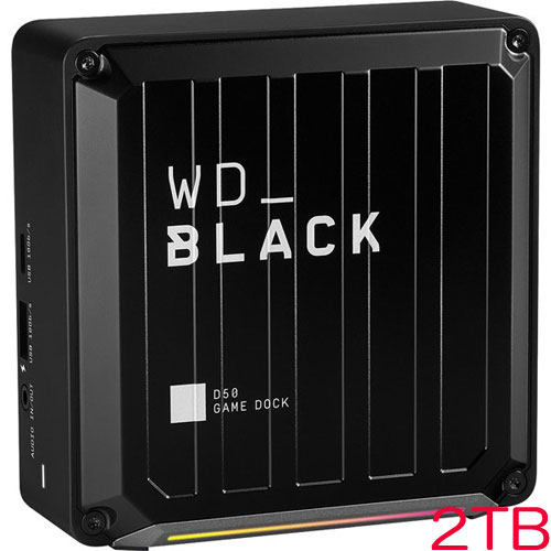 ウエスタンデジタル WD_Black D50 WDBA3U0020BBK-NESN [WD_BLACK D50 ゲームドックSSD 2TB]