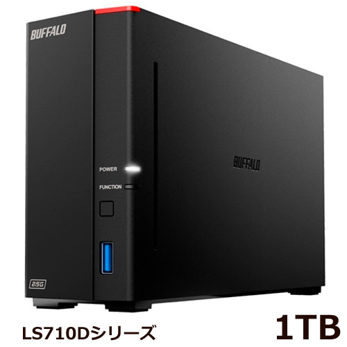 バッファロー LS710D0101 [リンクステーション LS710D NAS 1ベイ 1TB]