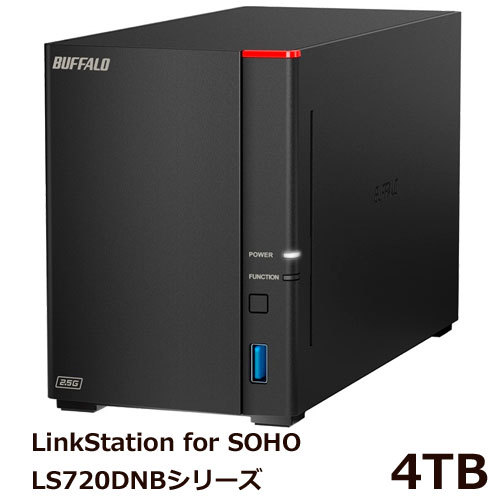 LS720DN0402B [リンクステーション SOHO向けLS720DNB NAS 2ベイ 4TB]